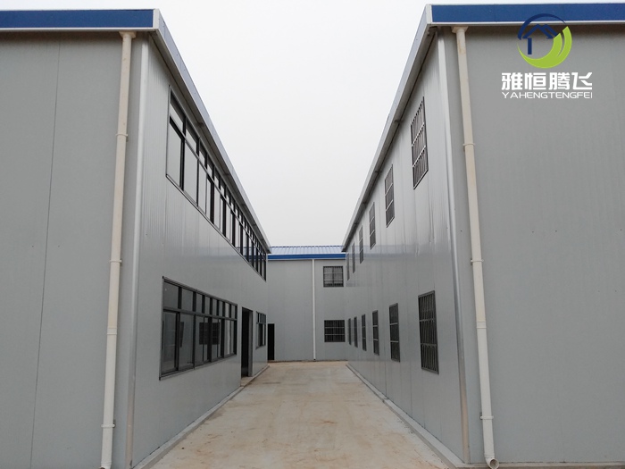 工地活动板房侧面