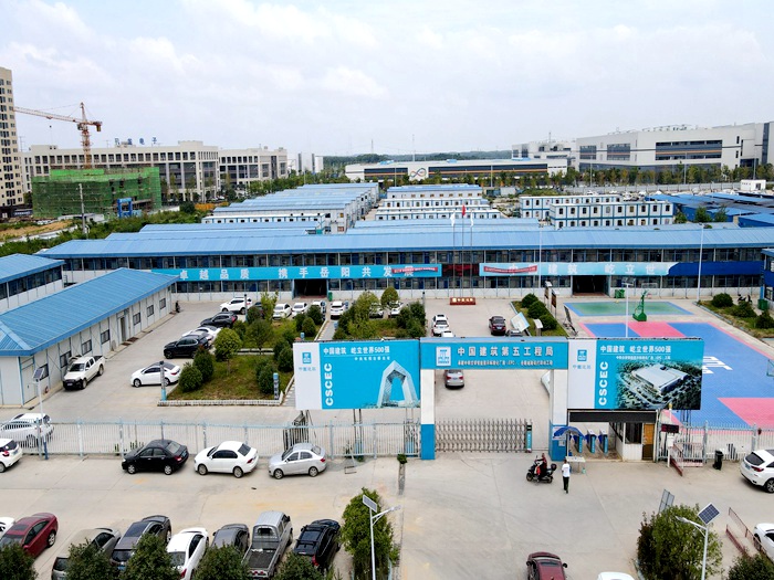 K型活动板房,中韩智能显示项目住人活动板房